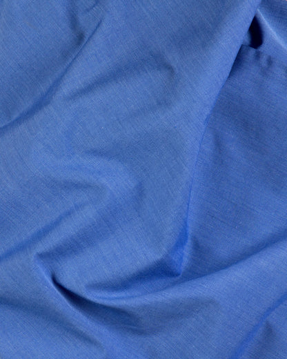 Nou Dress - Royal - Yarn Dyed Poplin