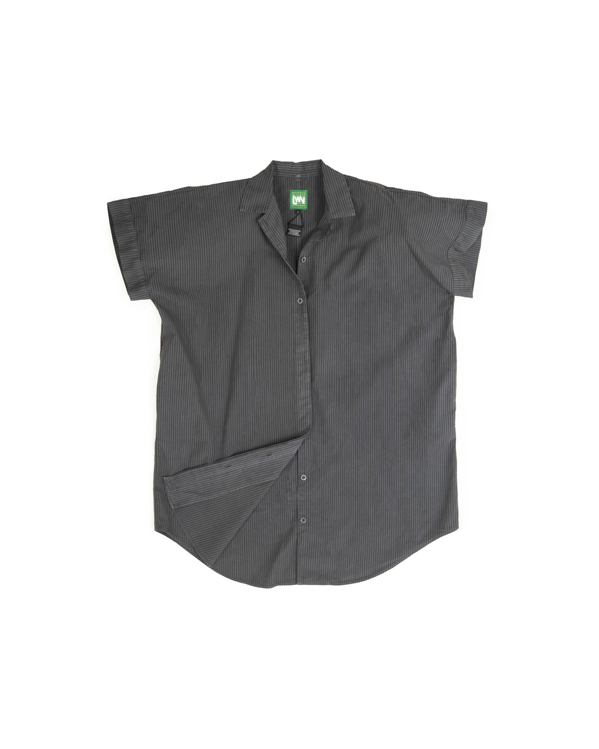 Nou Dress - Smoke - Pencil Stripe
