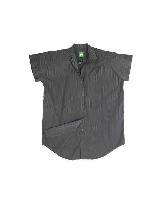 Nou Dress - Smoke - Pencil Stripe