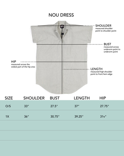 Nou Dress - Seersucker Gingham - Electric
