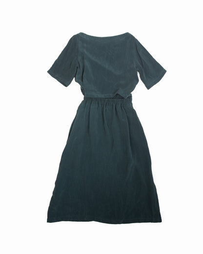 Ory Dress - Dark Teal - Soft Wash Cupro