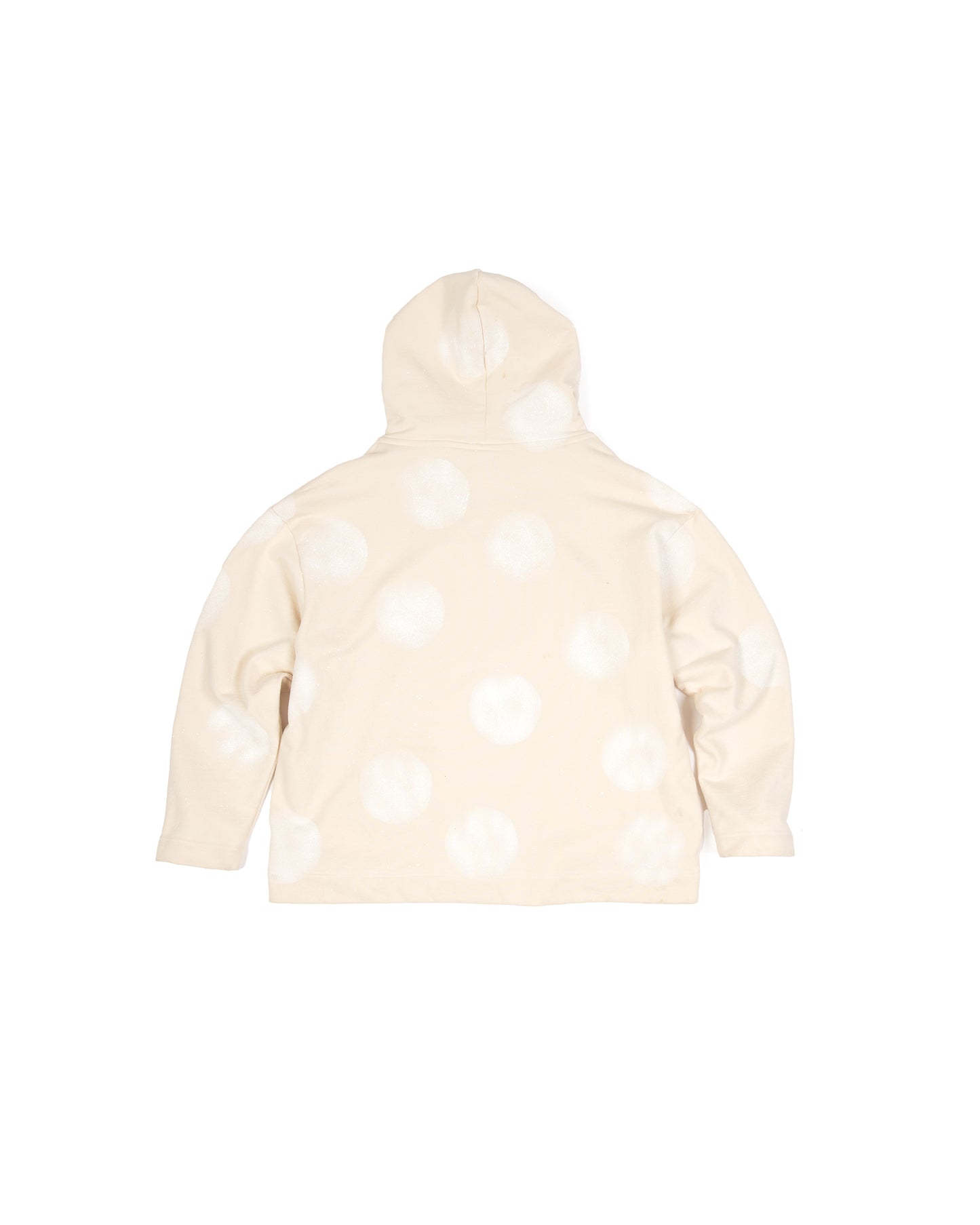 Oz Hoody - Ecru Spray Dot - Terry