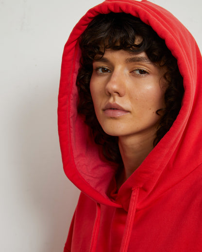 Oz Hoody - Candy Red - Terry