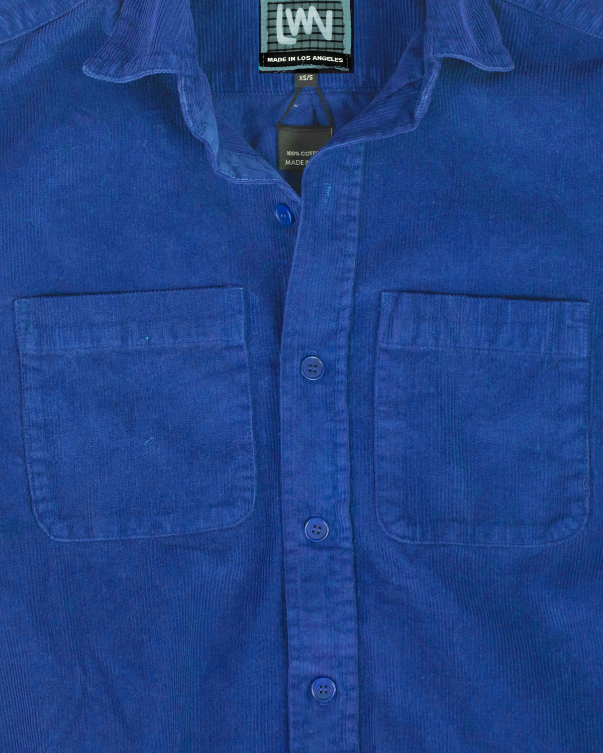 Oz Shirt - Electric - Cotton Corduroy