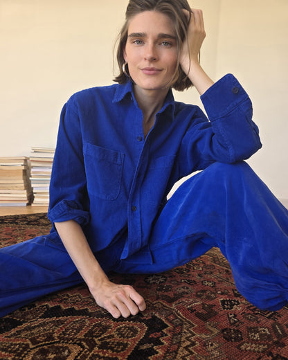 Oz Shirt - Electric - Cotton Corduroy