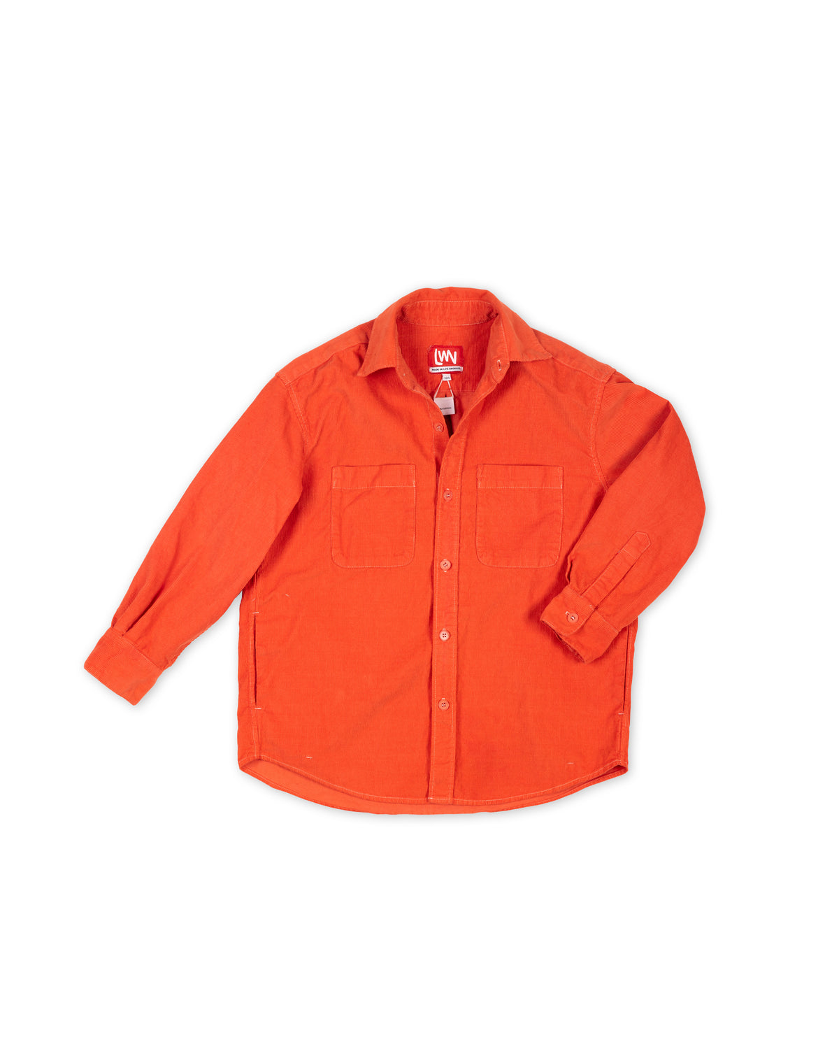 Oz Shirt - Red - Cotton Corduroy