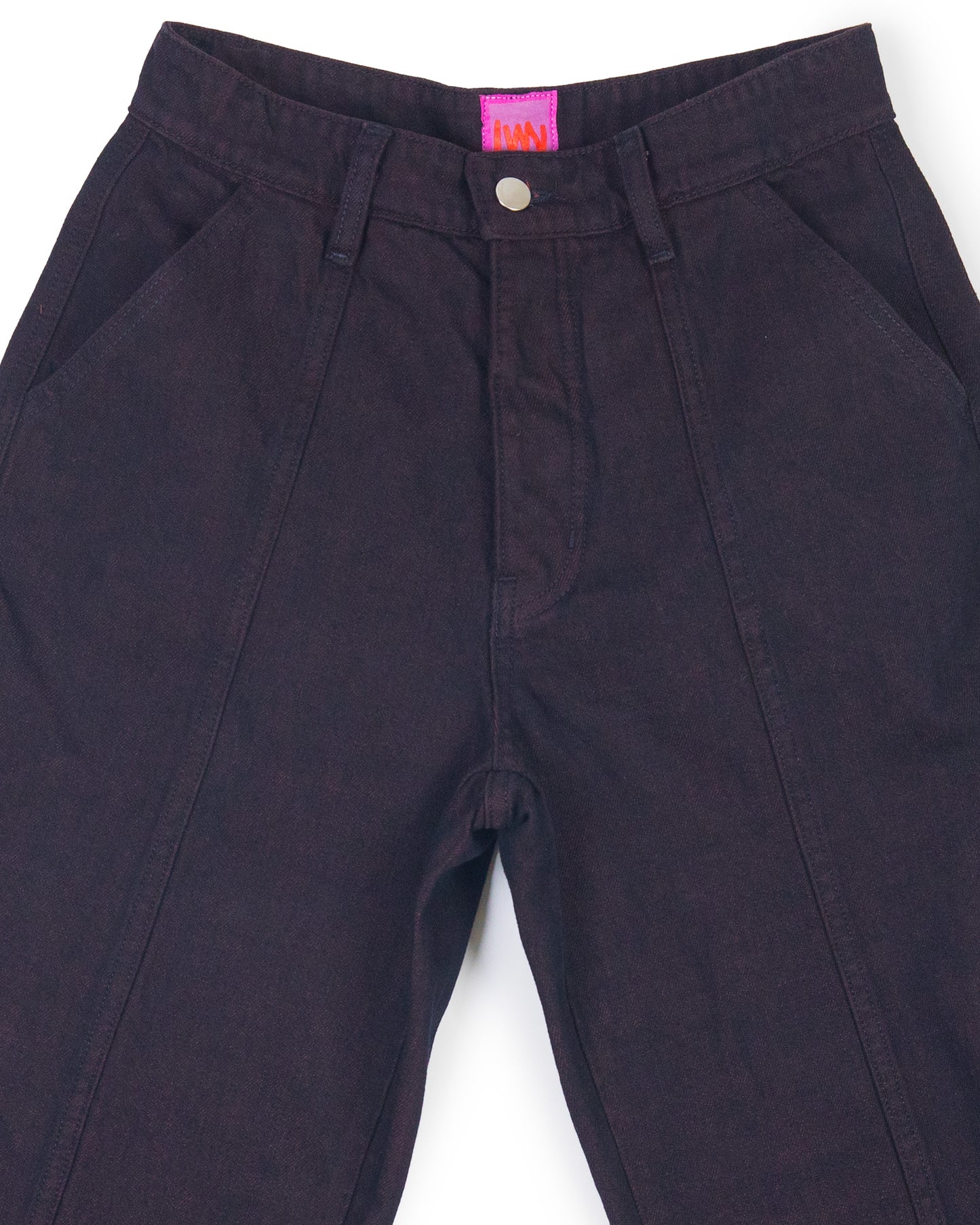 Paz Pant - Mulberry - Indigo Denim