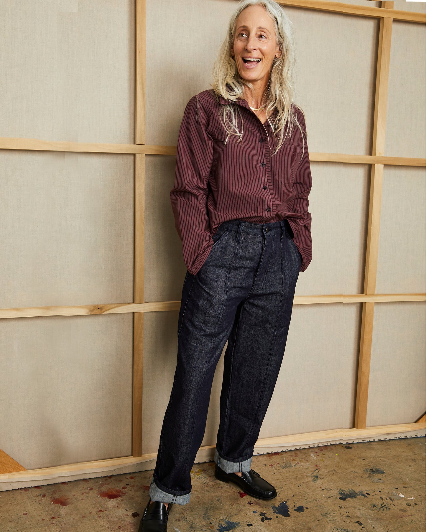 Paz Pant - Indigo - Raw Wash Denim