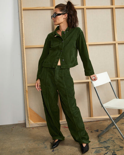 Paz Pant - Pine - Broken-in Cord