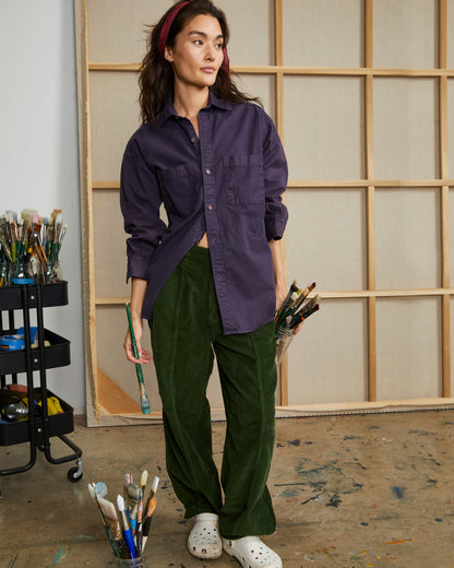 Paz Pant - Pine - Broken-in Cord