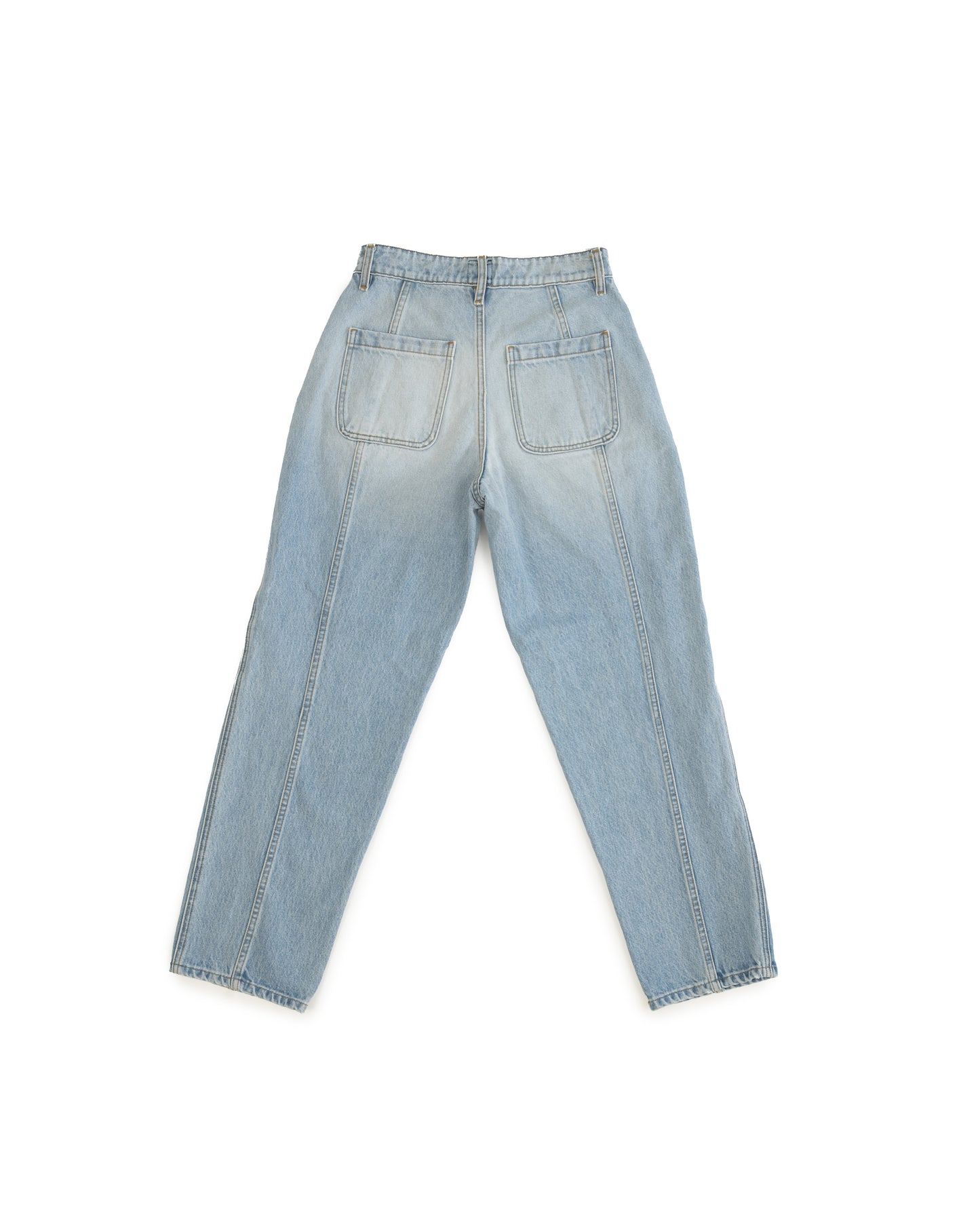 Paz Pant - 90s Stonewash - Rigid Denim