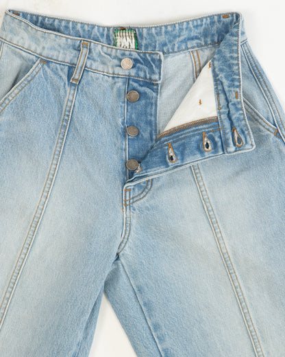 Paz Pant - 90s Stonewash - Rigid Denim