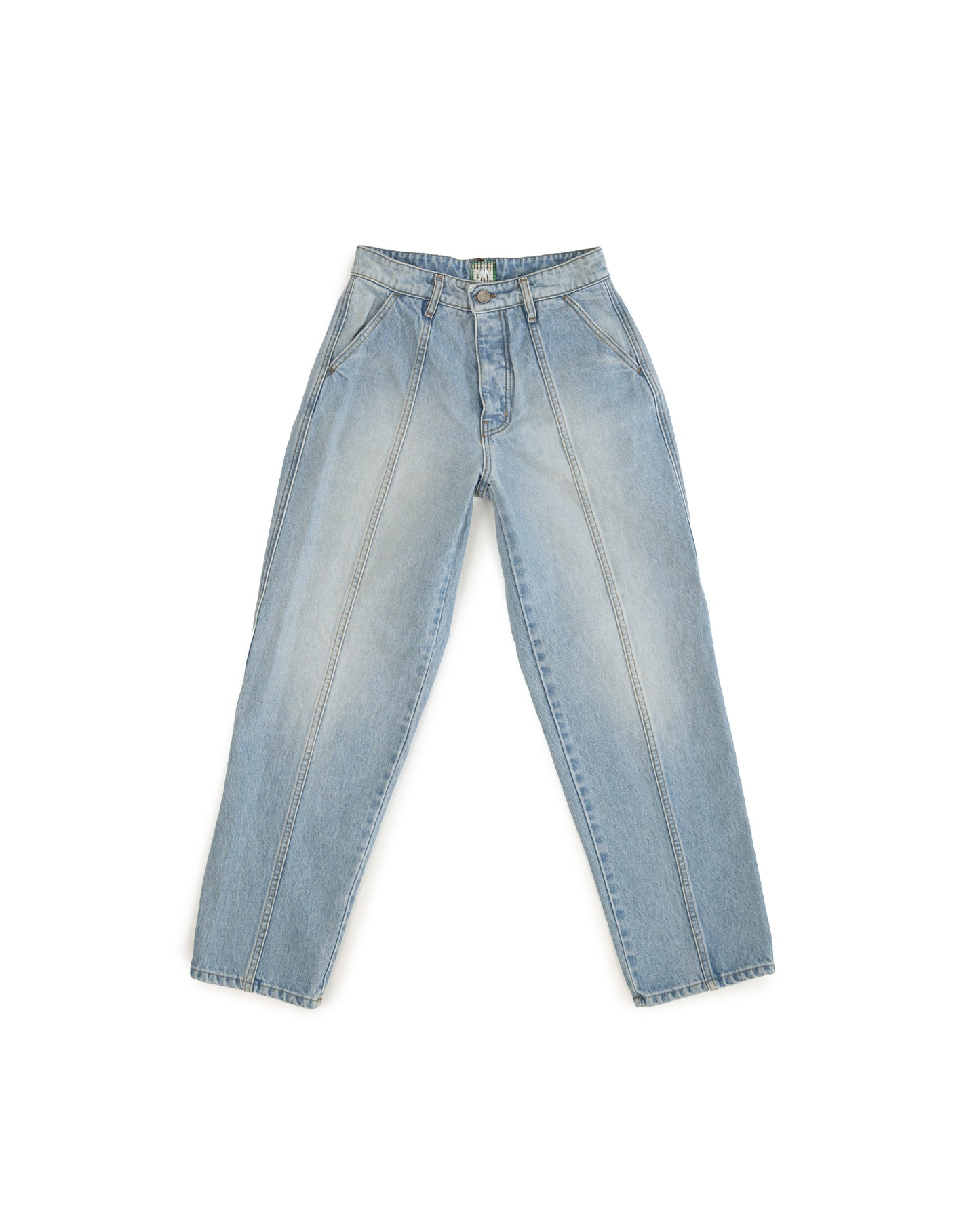 Paz Pant - 90s Stonewash - Rigid Denim