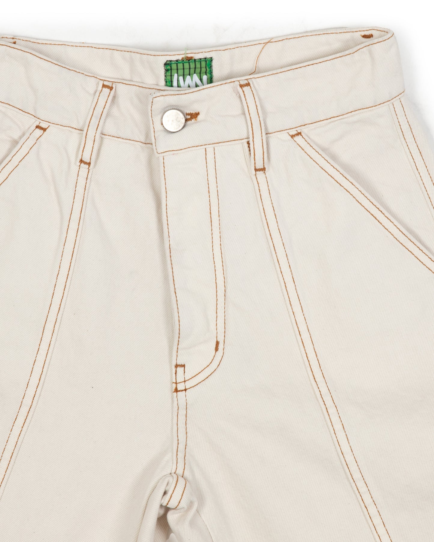 Paz Pant - Natural Stonewash - Rigid Denim