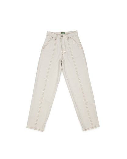 Paz Pant - Natural Stonewash - Rigid Denim