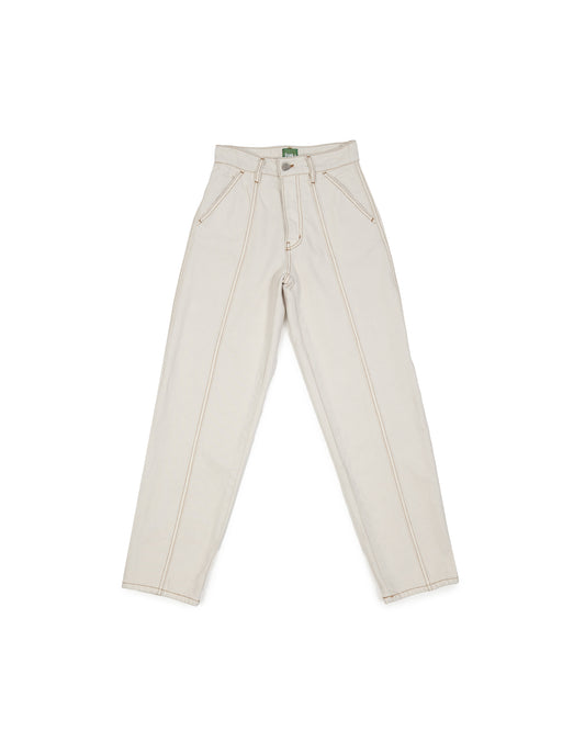 Paz Pant - Natural Stonewash - Rigid Denim