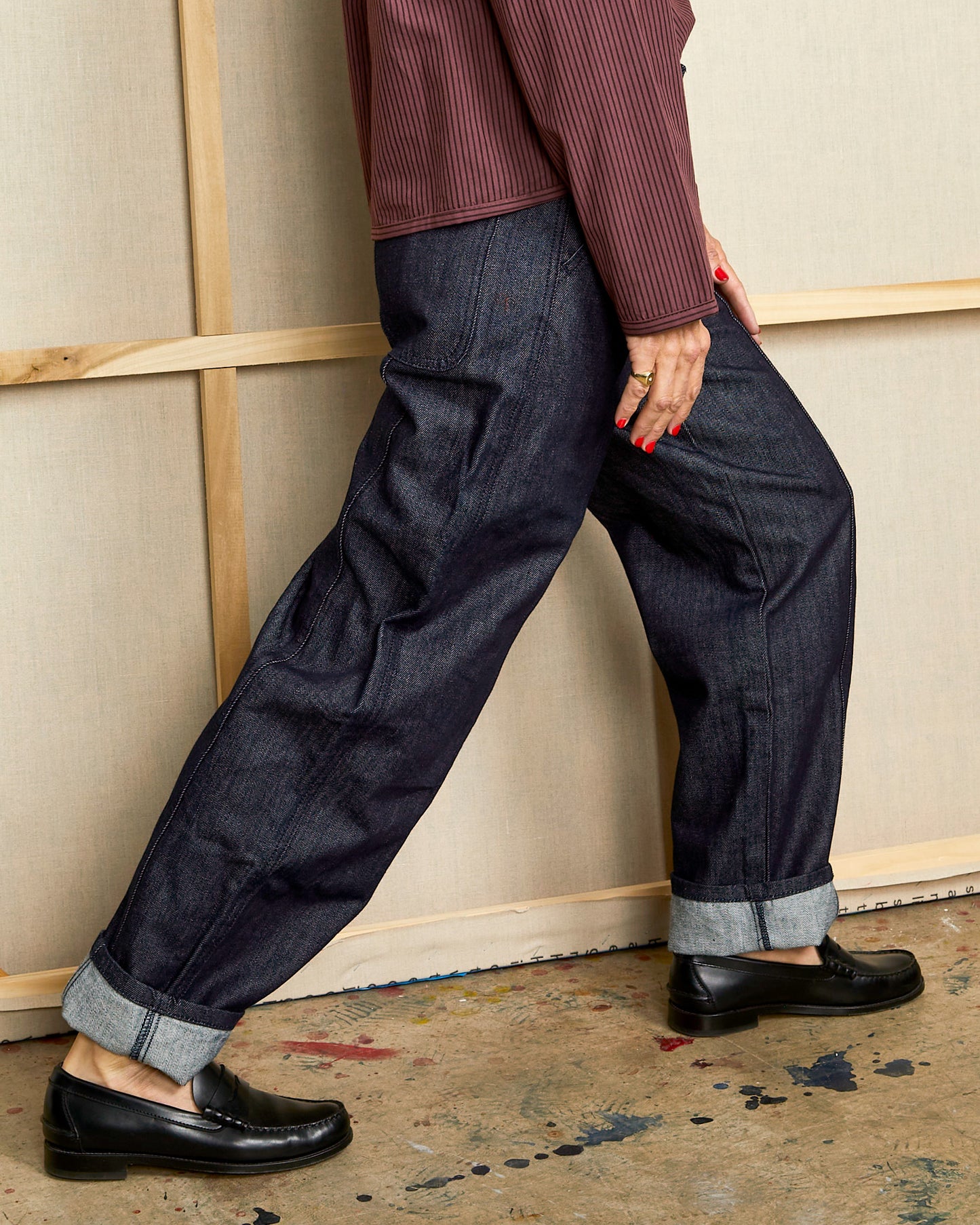 Paz Pant - Indigo - Raw Wash Denim