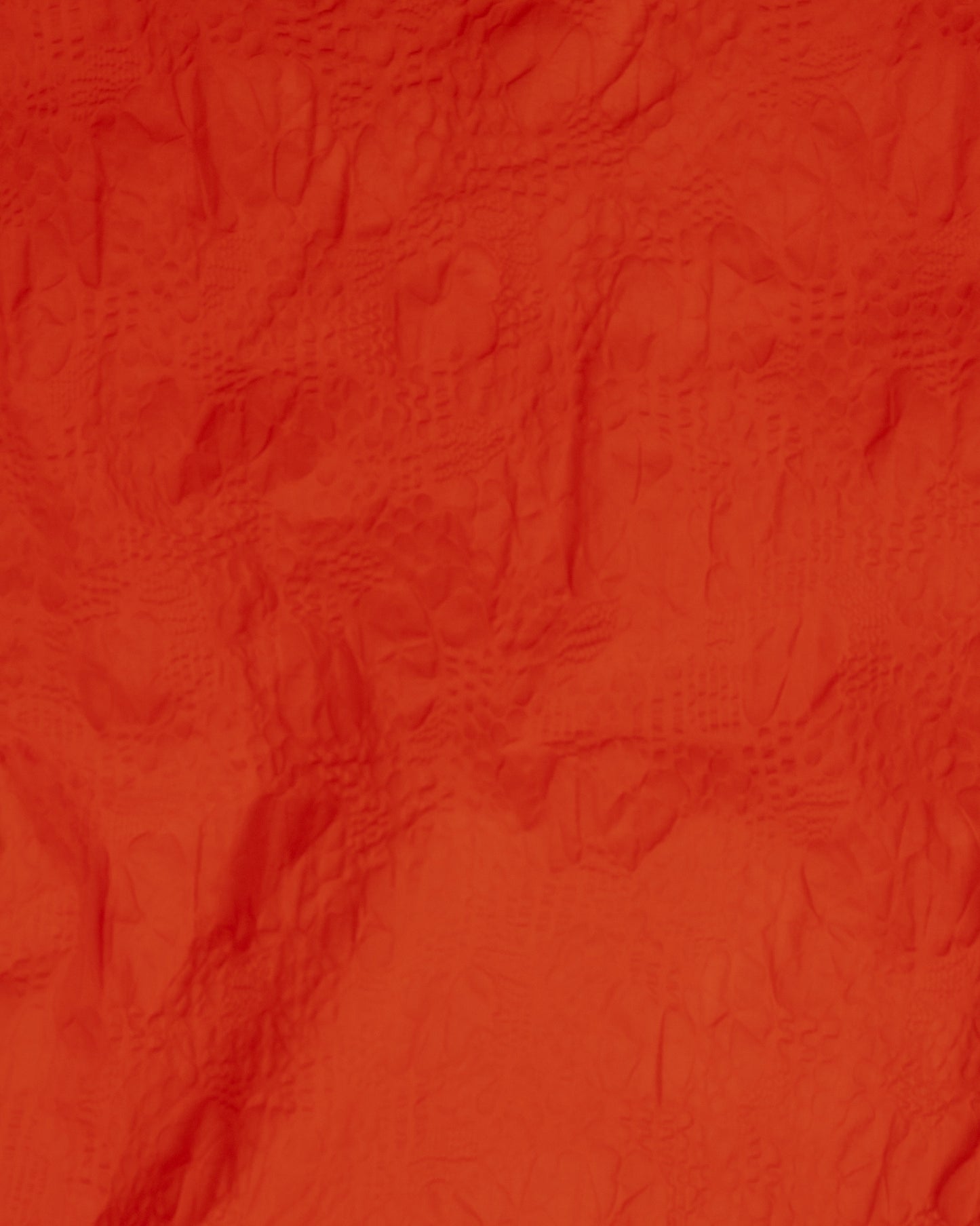 Pinch Shift - Chili - Floral Textured Cotton