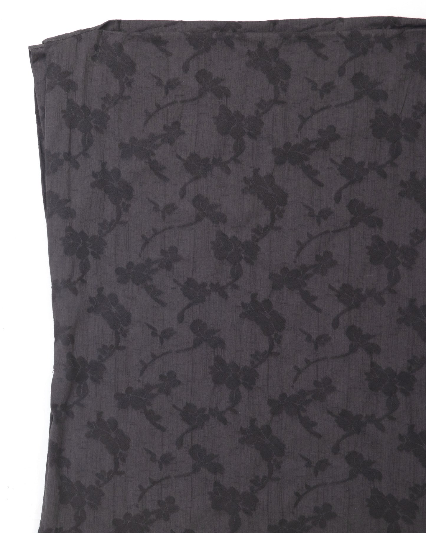 Pinch Top - Smoke - Floral Jacquard