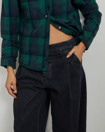 Pine Pant - Stonewash - Black Denim