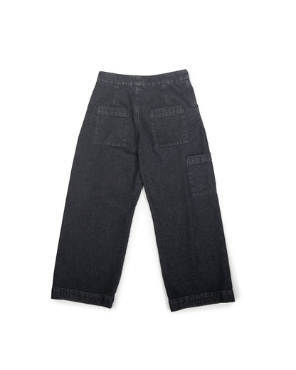 Pine Pant - Stonewash - Black Denim