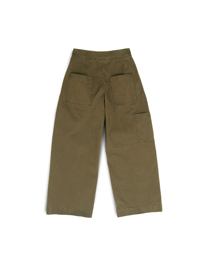 Pine Pant - Antique Wash Peat - Fine Twill