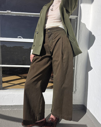 Pine Pant - Antique Wash Peat - Fine Twill