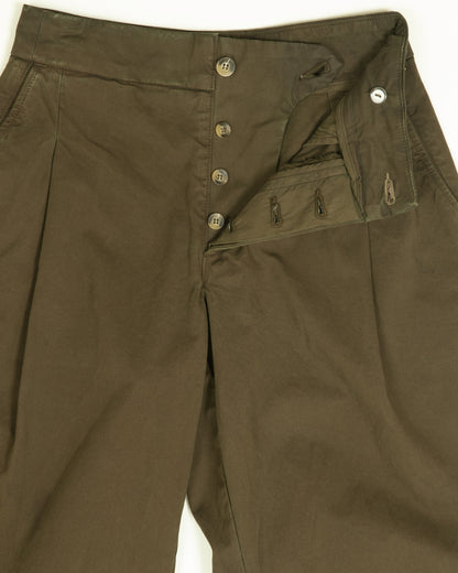 Pine Pant - Antique Wash Peat - Fine Twill