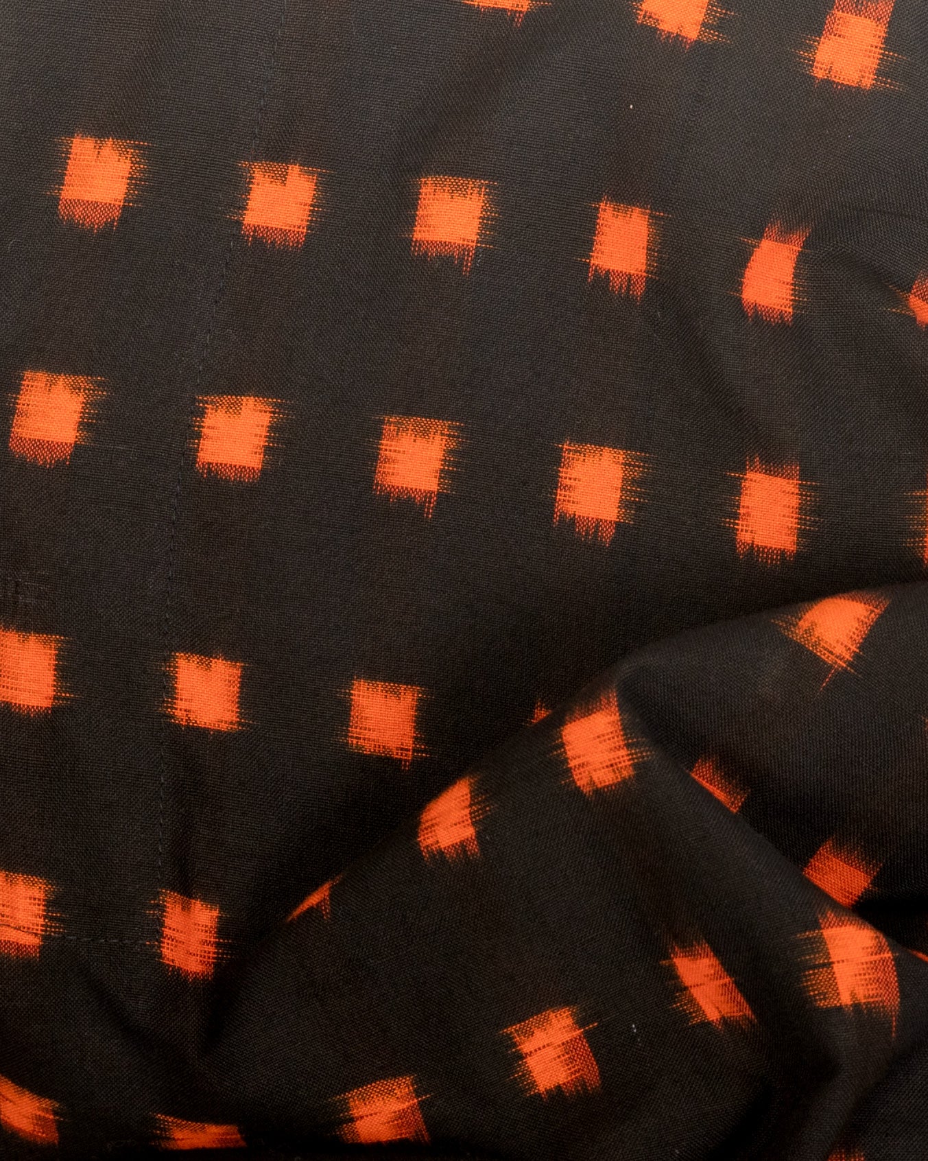 Sello Caftan - Flame Pixel - Handloom Ikat