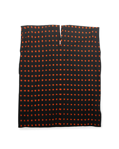 Sello Caftan - Flame Pixel - Handloom Ikat