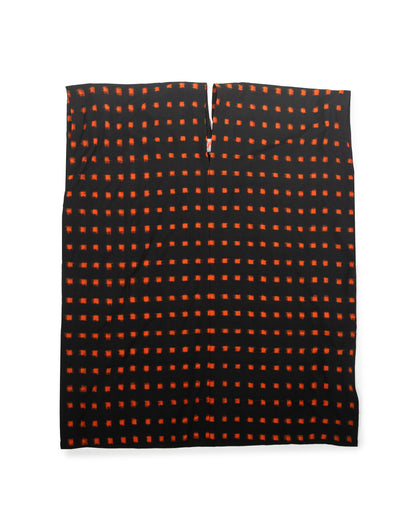 Sello Caftan - Flame Pixel - Handloom Ikat