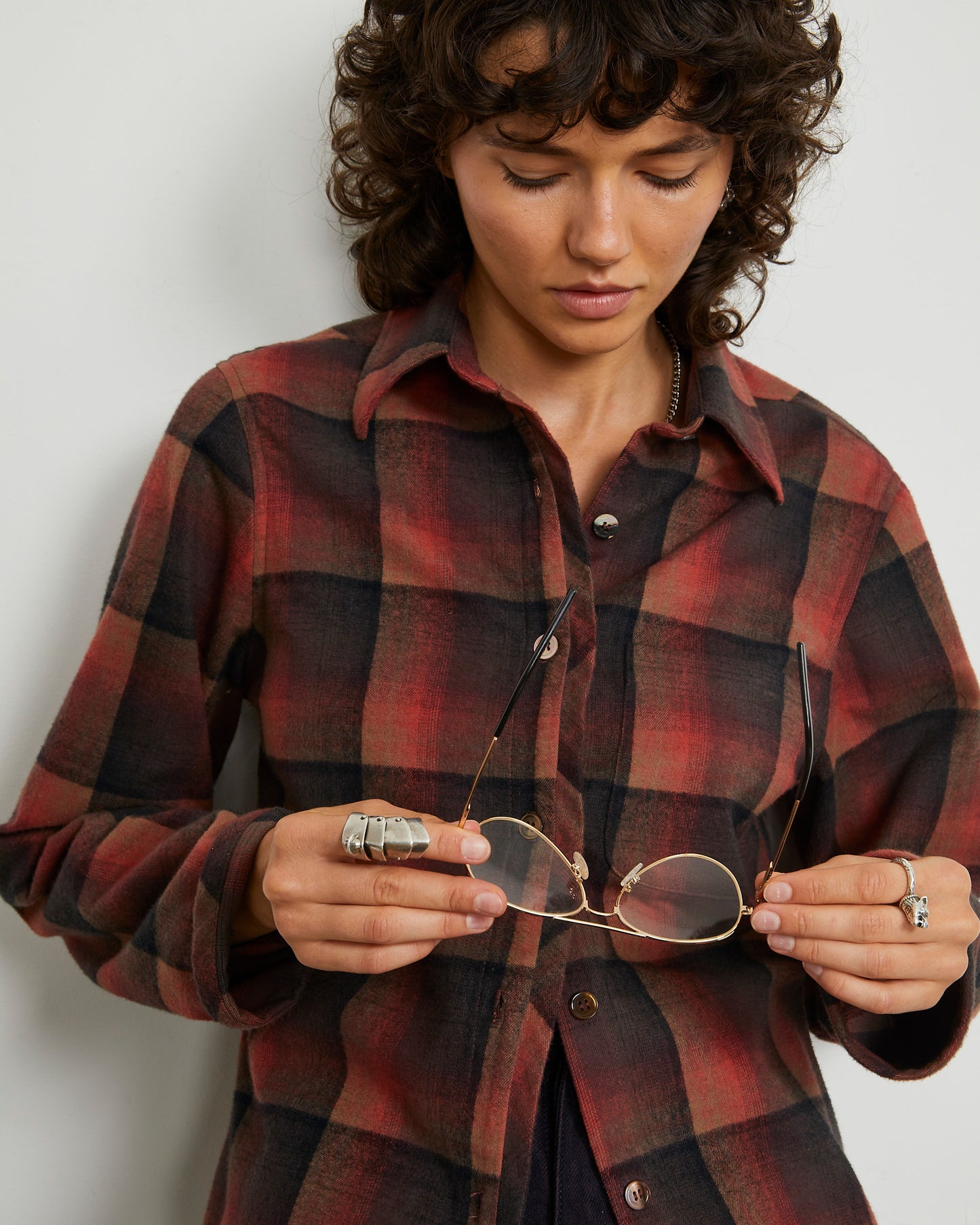 Sami Shirt - Sienna - Corner Check