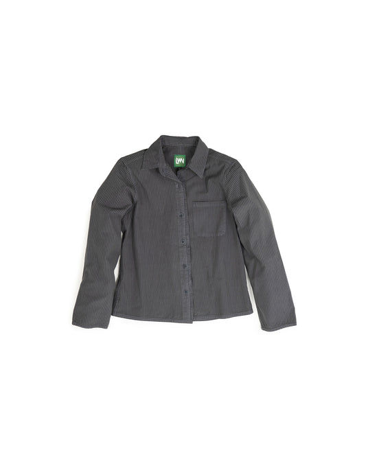 Sami Shirt - Smoke - Pencil Stripe