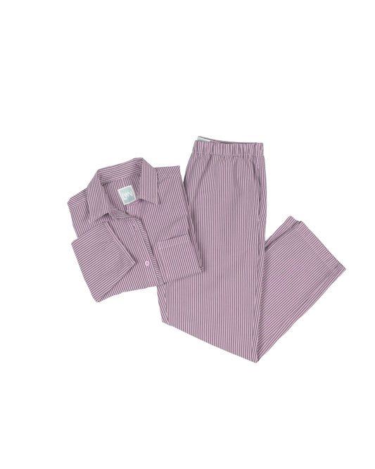 Sami + Strausii Set - Lavender - Pencil Stripe