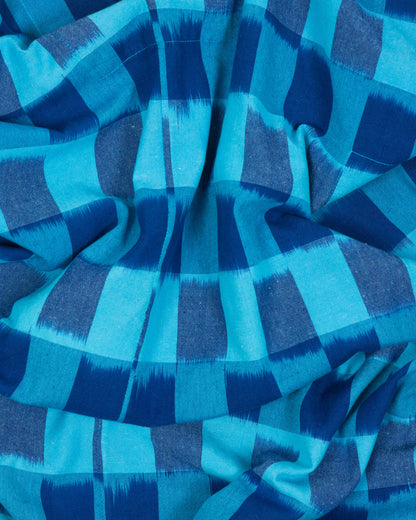 Sello Caftan - Parrot - Handloom Ikat