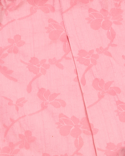 Sisal Shirt - Peony - Floral Jacquard