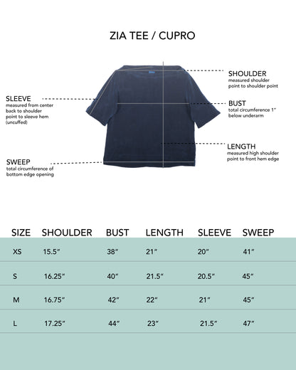 Zia Tee - Abyss - Cupro
