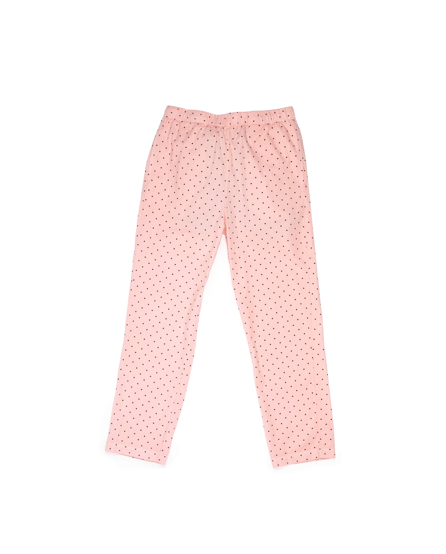 Strausii Pant - Carnation - Dotty Stretch Poplin