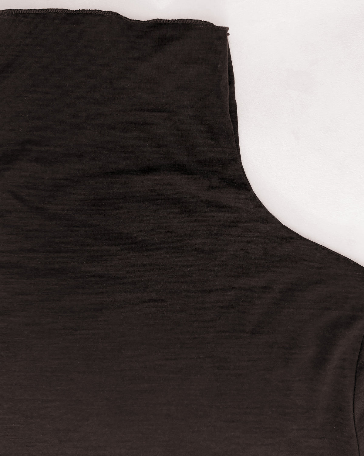 Sula Top - Espresso - Lustre Wool Jersey