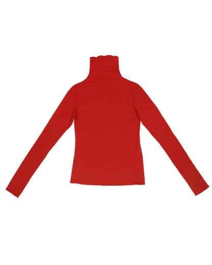 Sula Top - Pepper - Lustre Wool Jersey