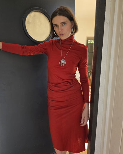 Sula Top - Pepper - Lustre Wool Jersey