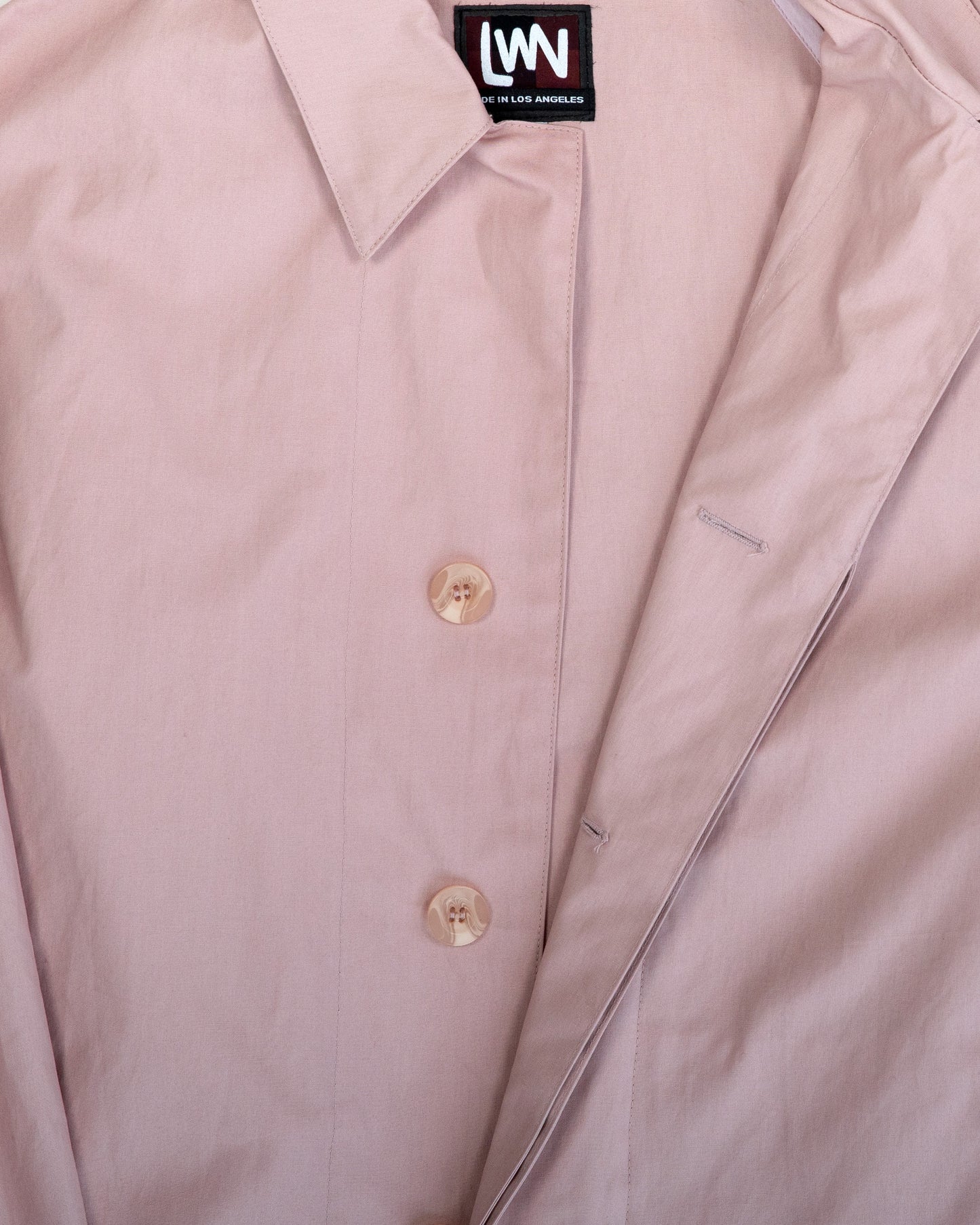 Tyfa Coat - Powder - Coated Cotton