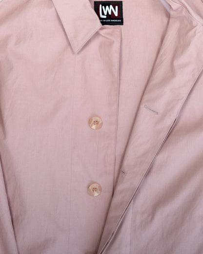 Tyfa Coat - Powder - Coated Cotton
