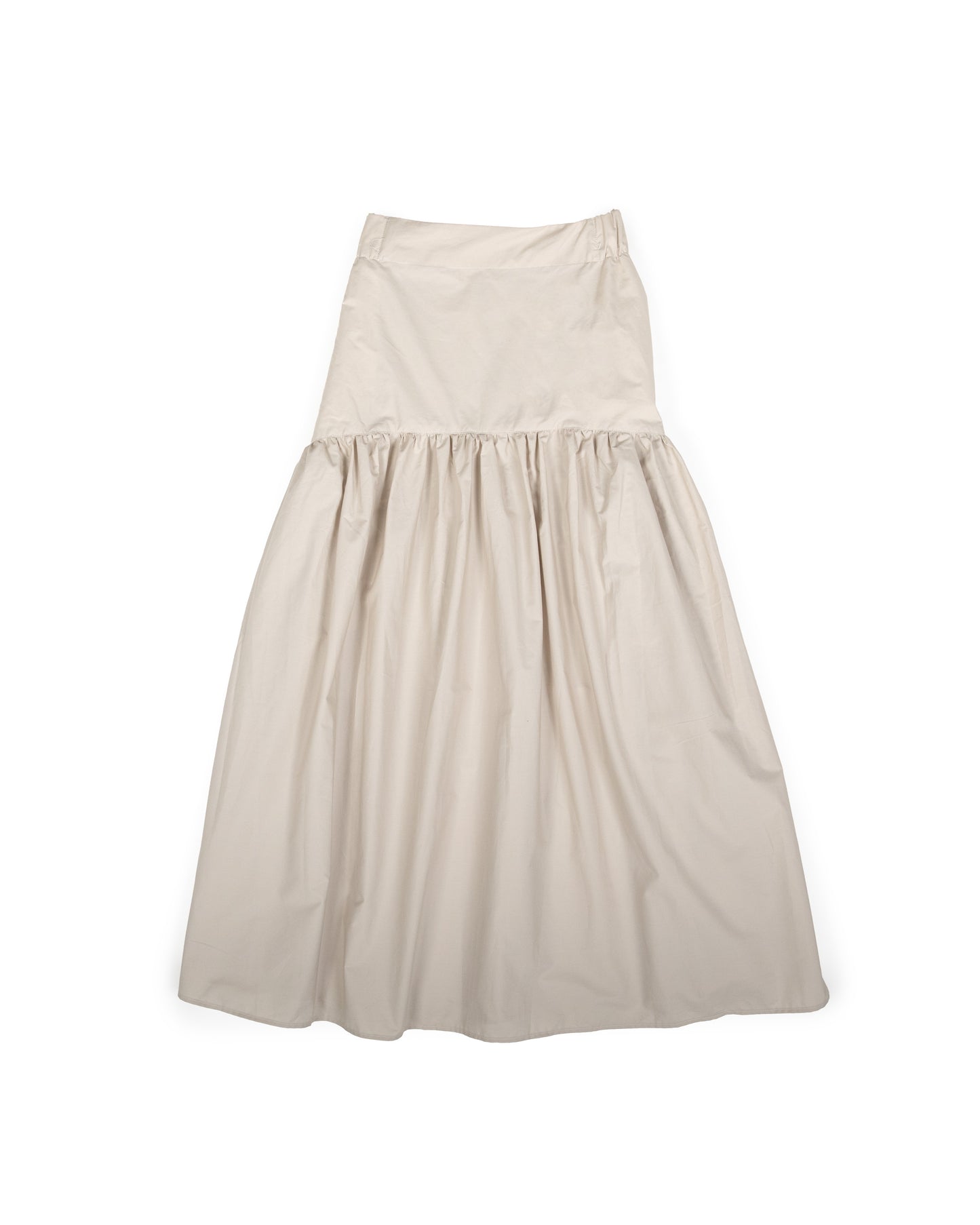 Talis Skirt - Sand - Typewriter Poplin