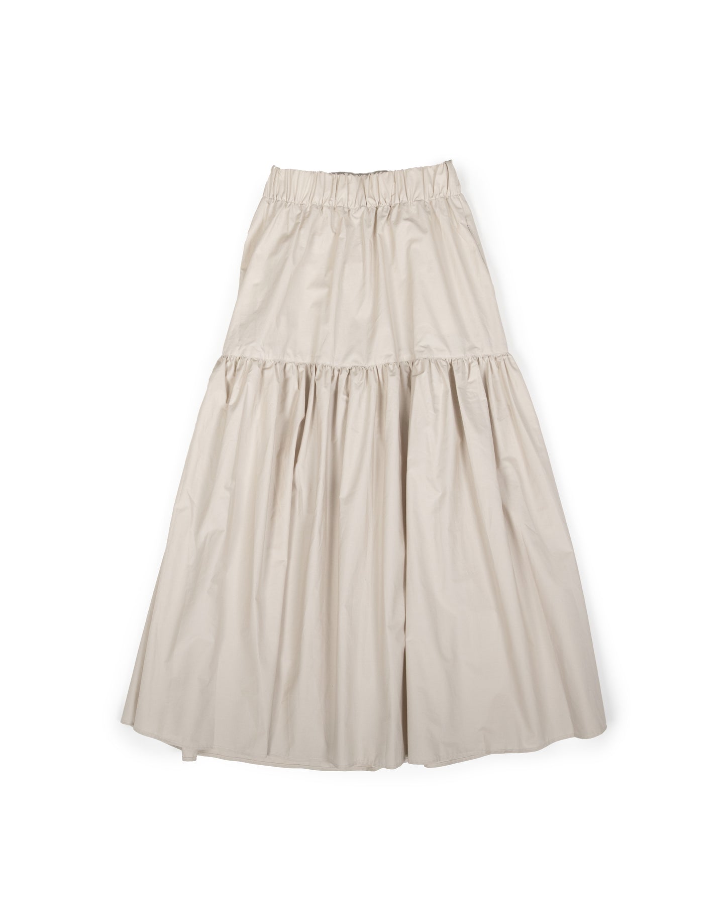 Talis Skirt - Sand - Typewriter Poplin