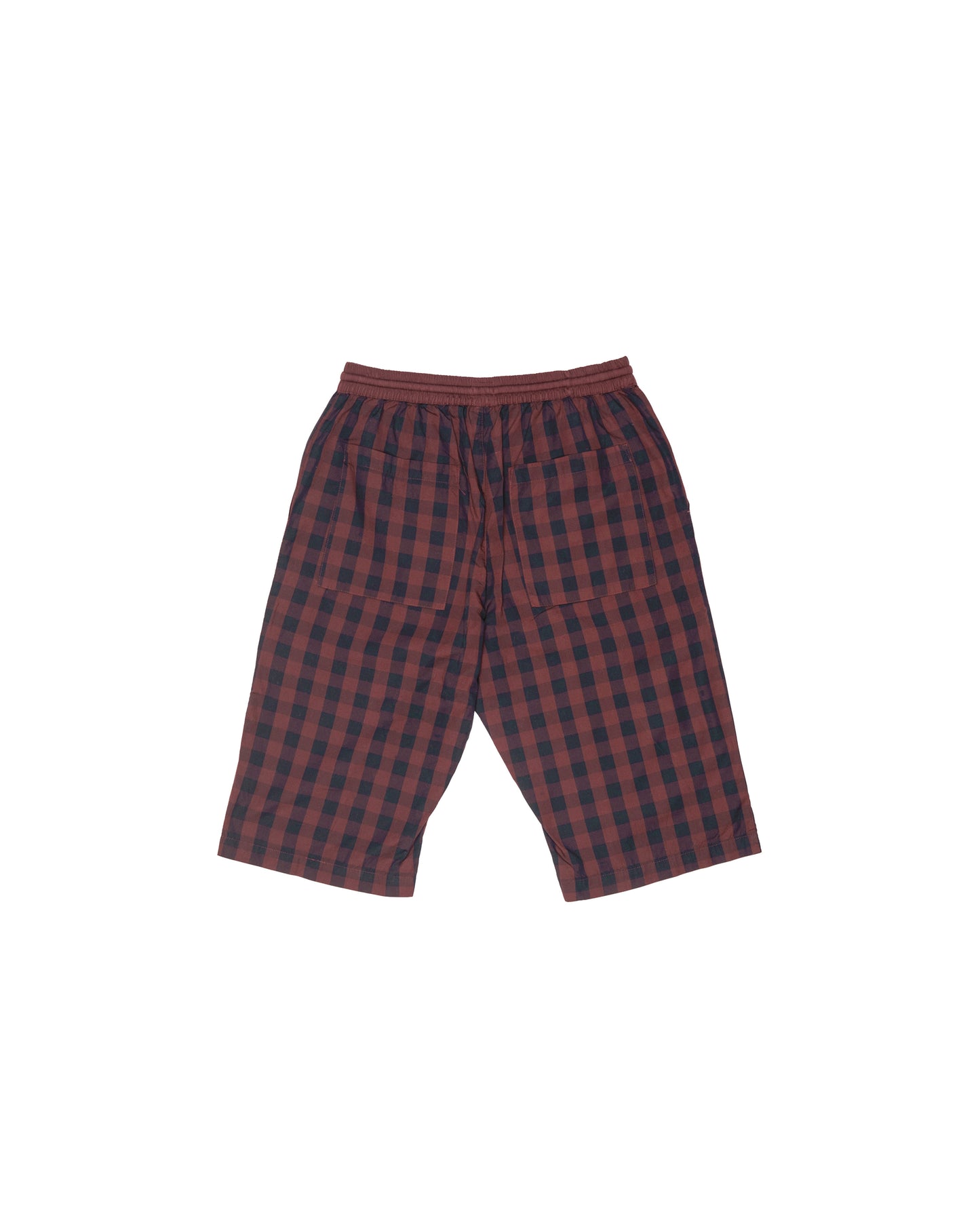 Tana Short - Chocolate - Gingham