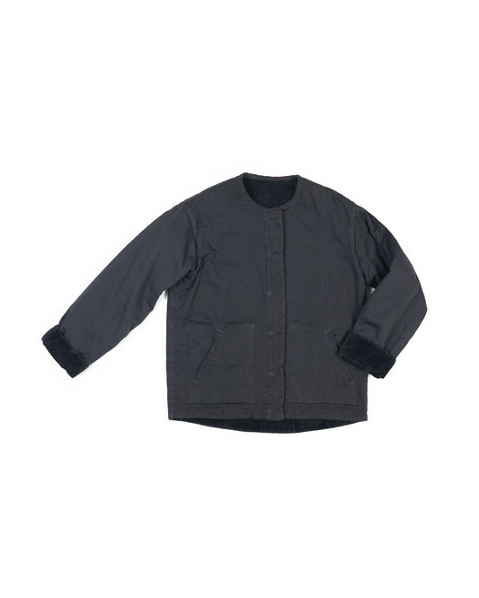 Tula Jacket - Carbon - Cotton Velvet Terry