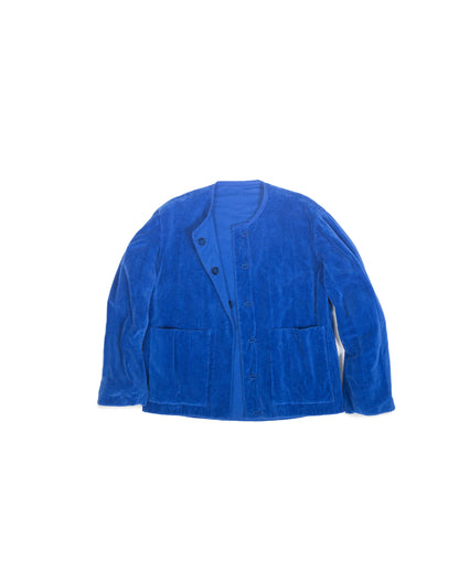 Tula Jacket - French Blue - Cotton Velvet Terry