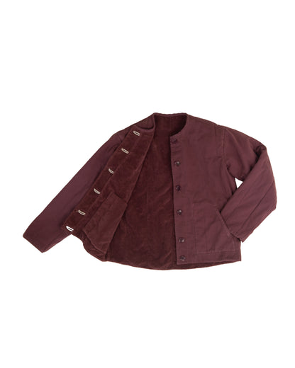 Tula Jacket - Mulberry - Cotton Velvet Terry