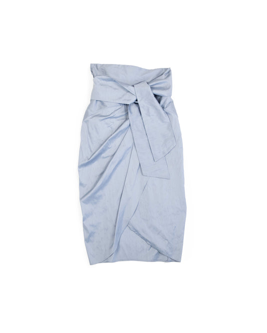 Tulip Skirt - Rain - Silk